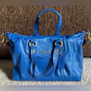 Coach Ashley Leather Satchel